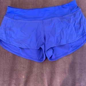 Lululemon speed up short 2.5 size 8.